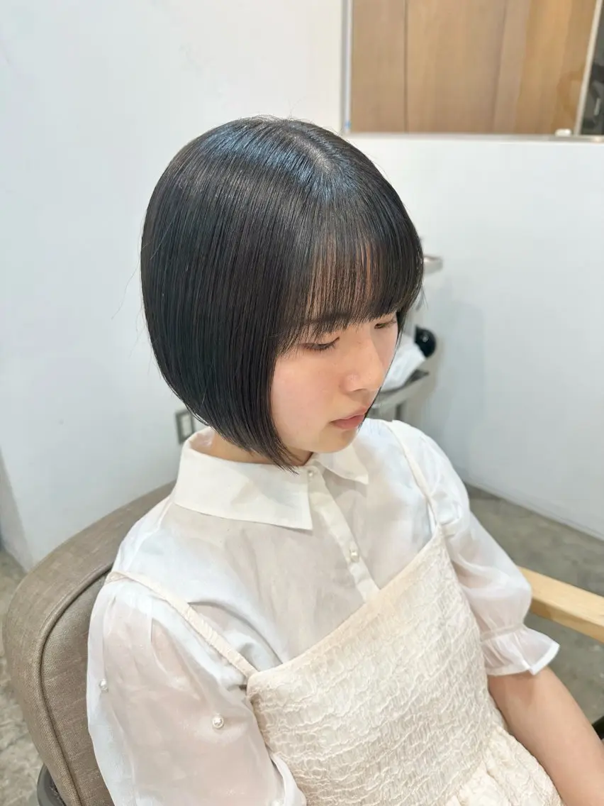 ショート ボブ ボブ特化美容師 /荒井悠葵のヘアスタイル