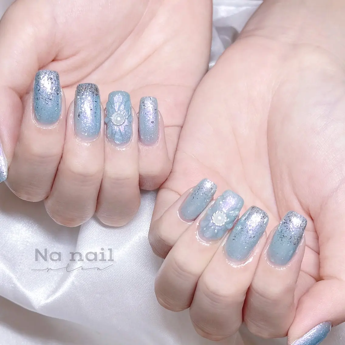 ネイル チークネイル フラッシュネイル フレンチネイル ジェルネイル グラデーション ハンドネイル ハンドケア CC Nail 高田馬場のネイルデザイン