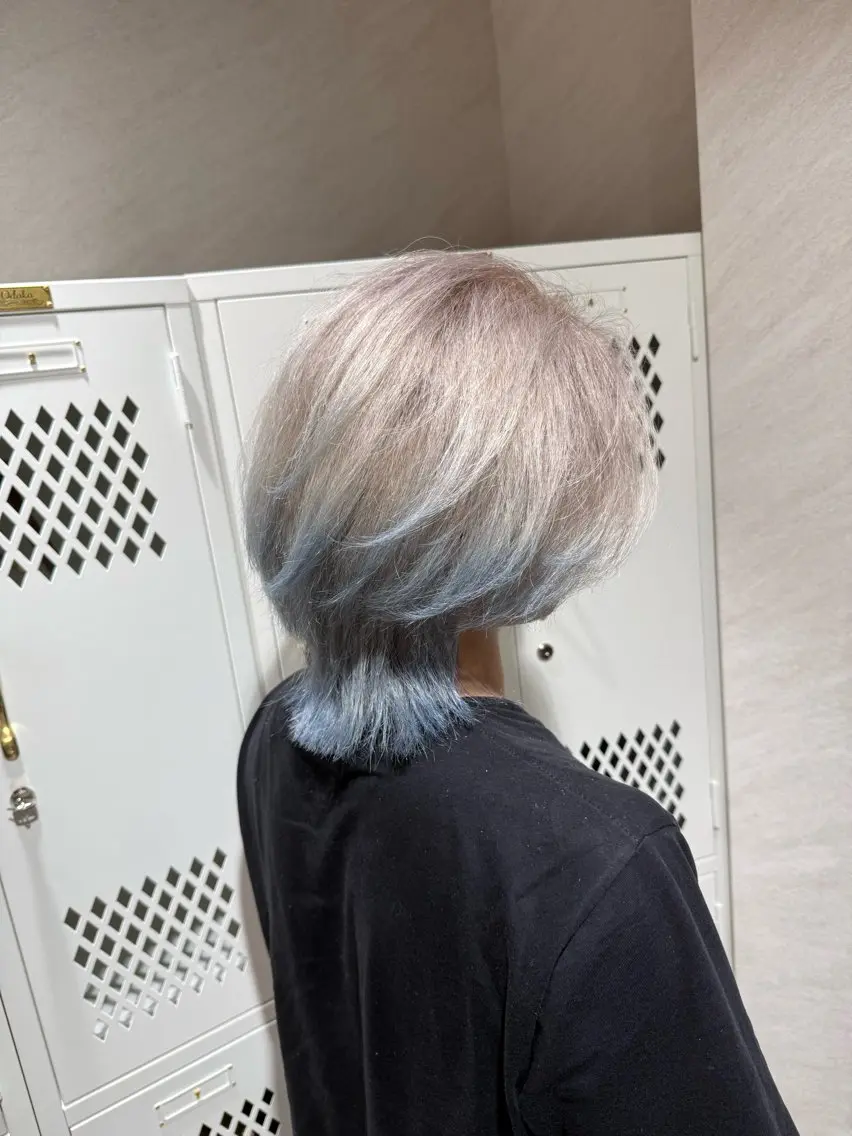 ミディアム ヘアカラー トリートメント レイヤーカット🫧 ／髪質改善✨TOWAのヘアスタイル