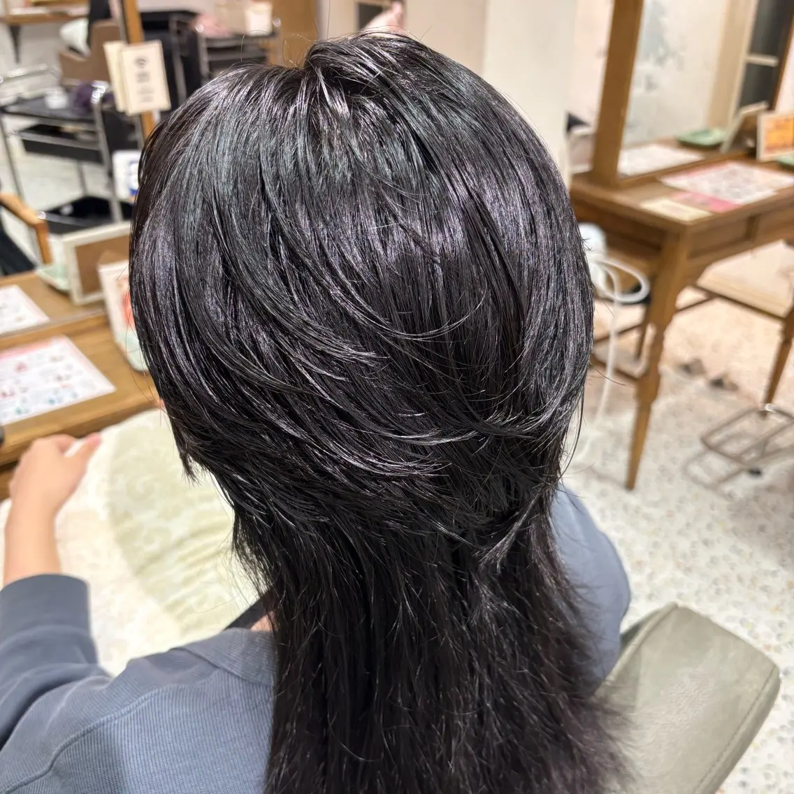 ロング パーマ メンズ 中澤 衿葉のヘアスタイル