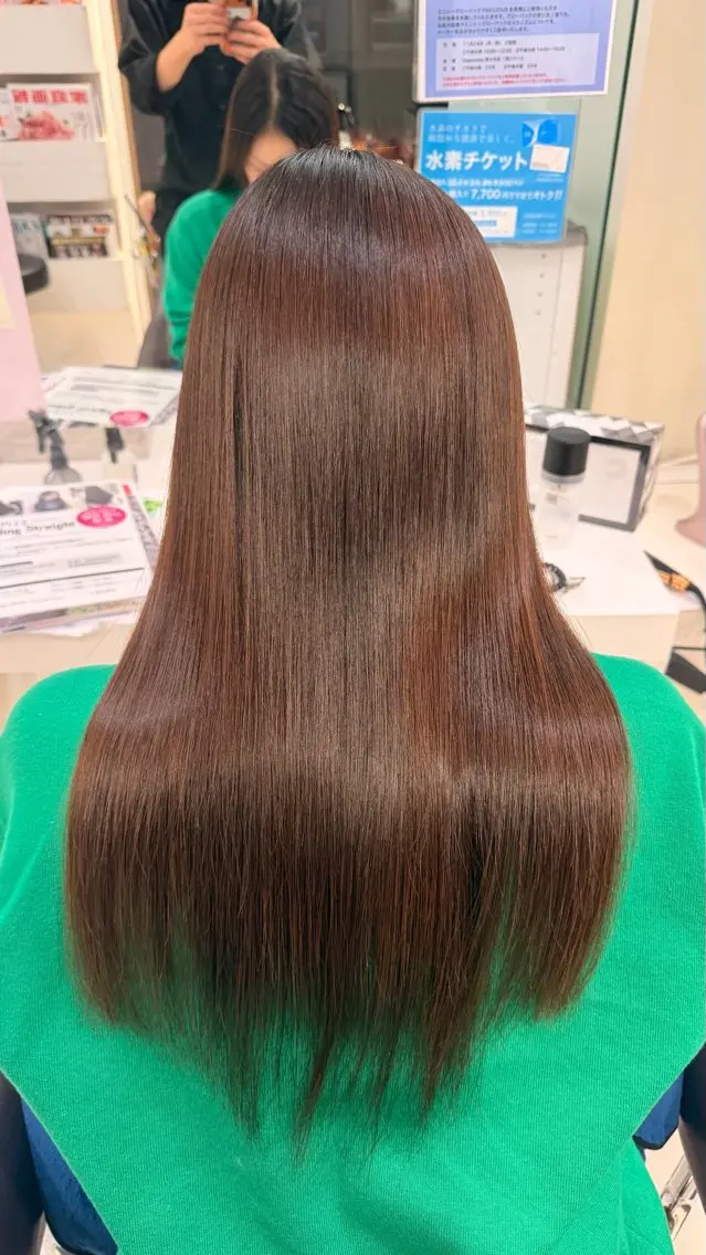 ロング パーマ デキ ソウゴのヘアスタイル