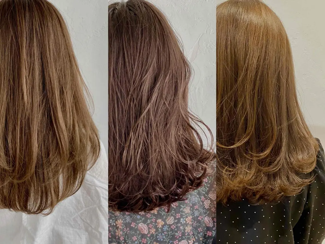 ミディアム カラー ショートボブ ボブレイヤー ミディアムレイヤー アッシュ ベージュカラー 前田 裕介のヘアスタイル