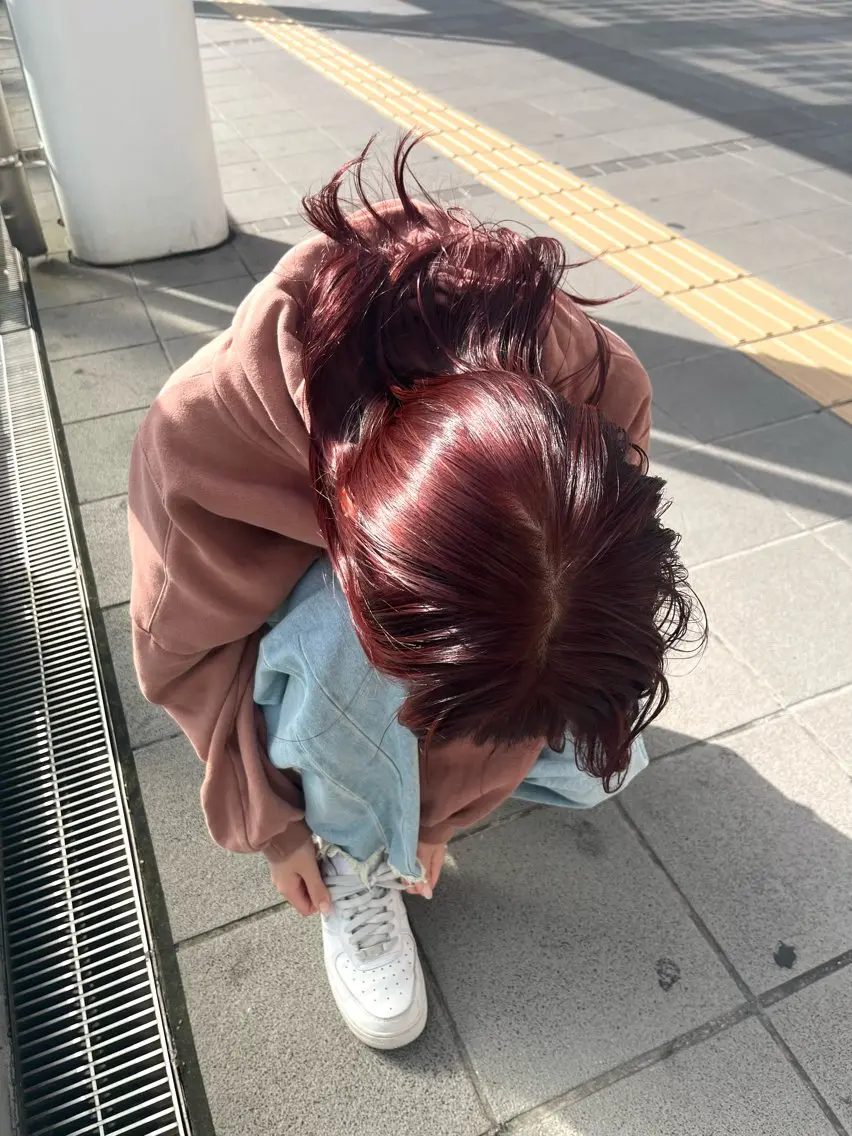 セミロング Sourire/小倉 /maikaのヘアスタイル