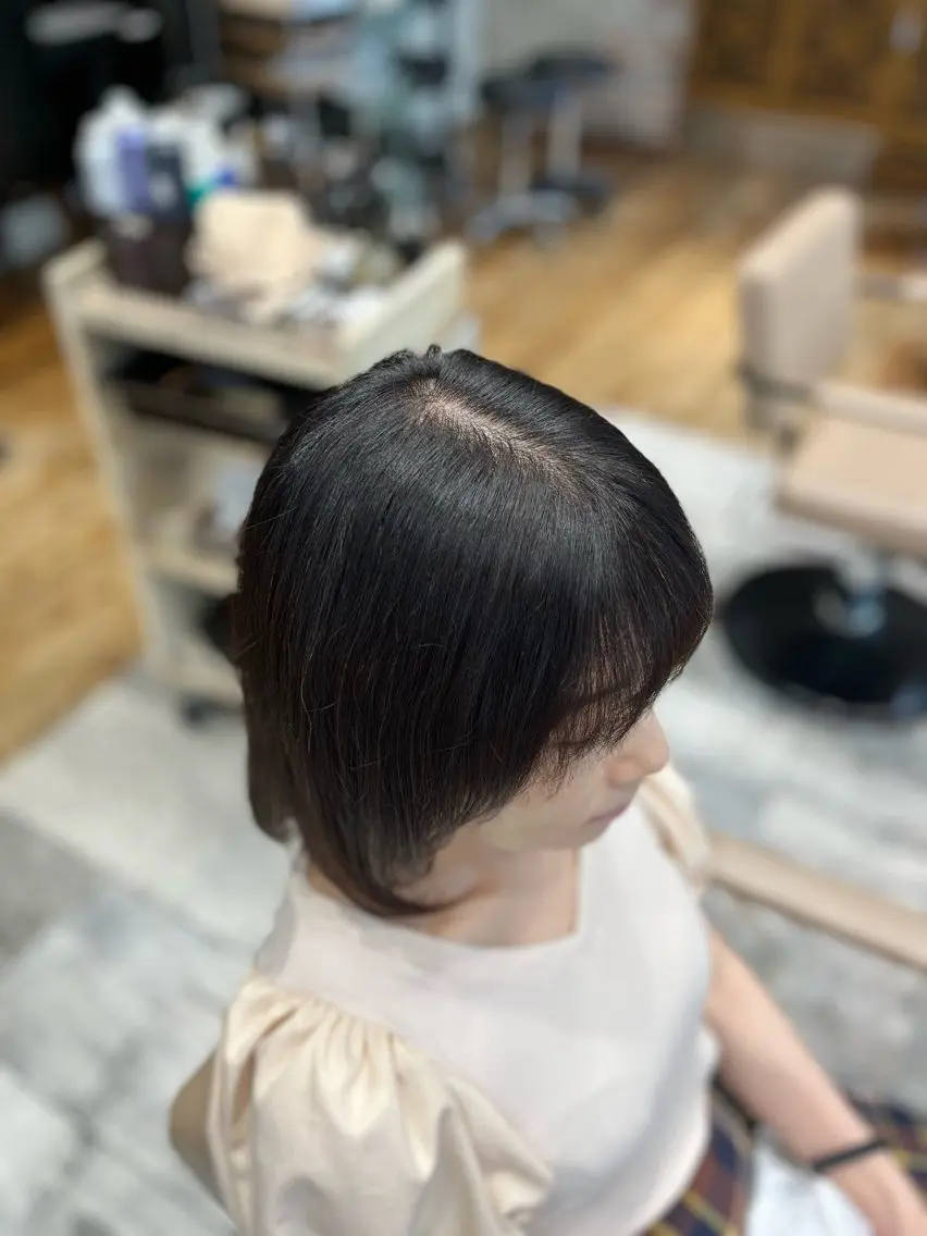 ショート カラー トリートメント アレンジ/艶カラー 銀座🌼さきえのヘアスタイル