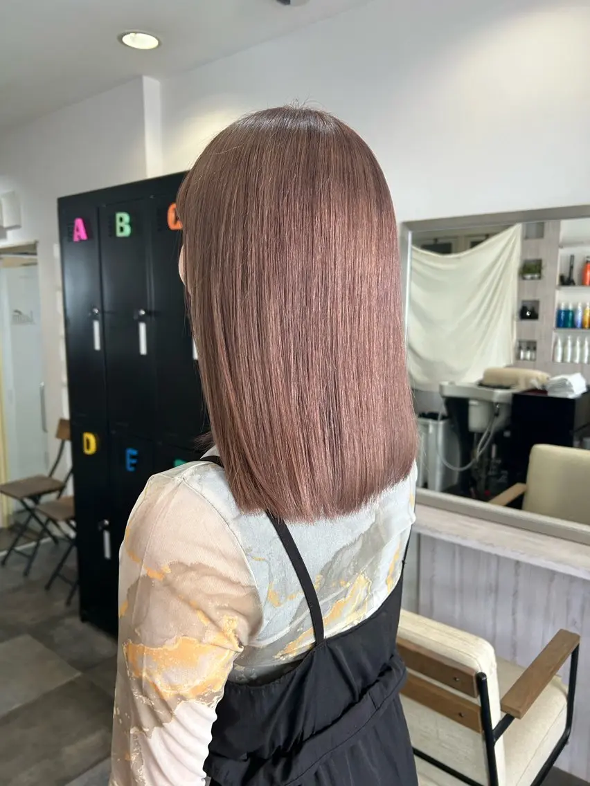 ミディアム 吉村 夏椰のヘアスタイル
