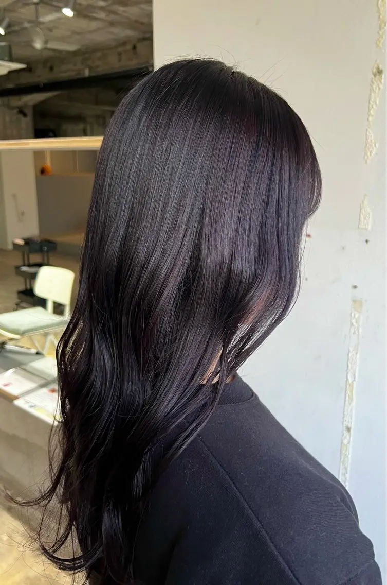 カラー ブリーチ ヘアカラー 夏見 柚羽のヘアスタイル
