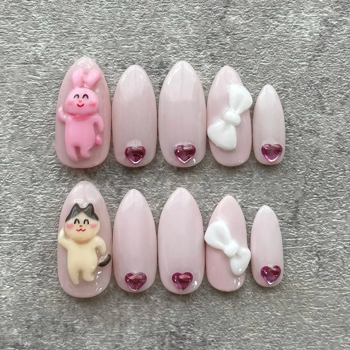 ネイル ネイルチップ 東 千夏のネイルデザイン