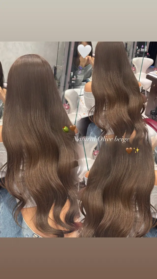 カラー Earth🎀 のんのヘアスタイル