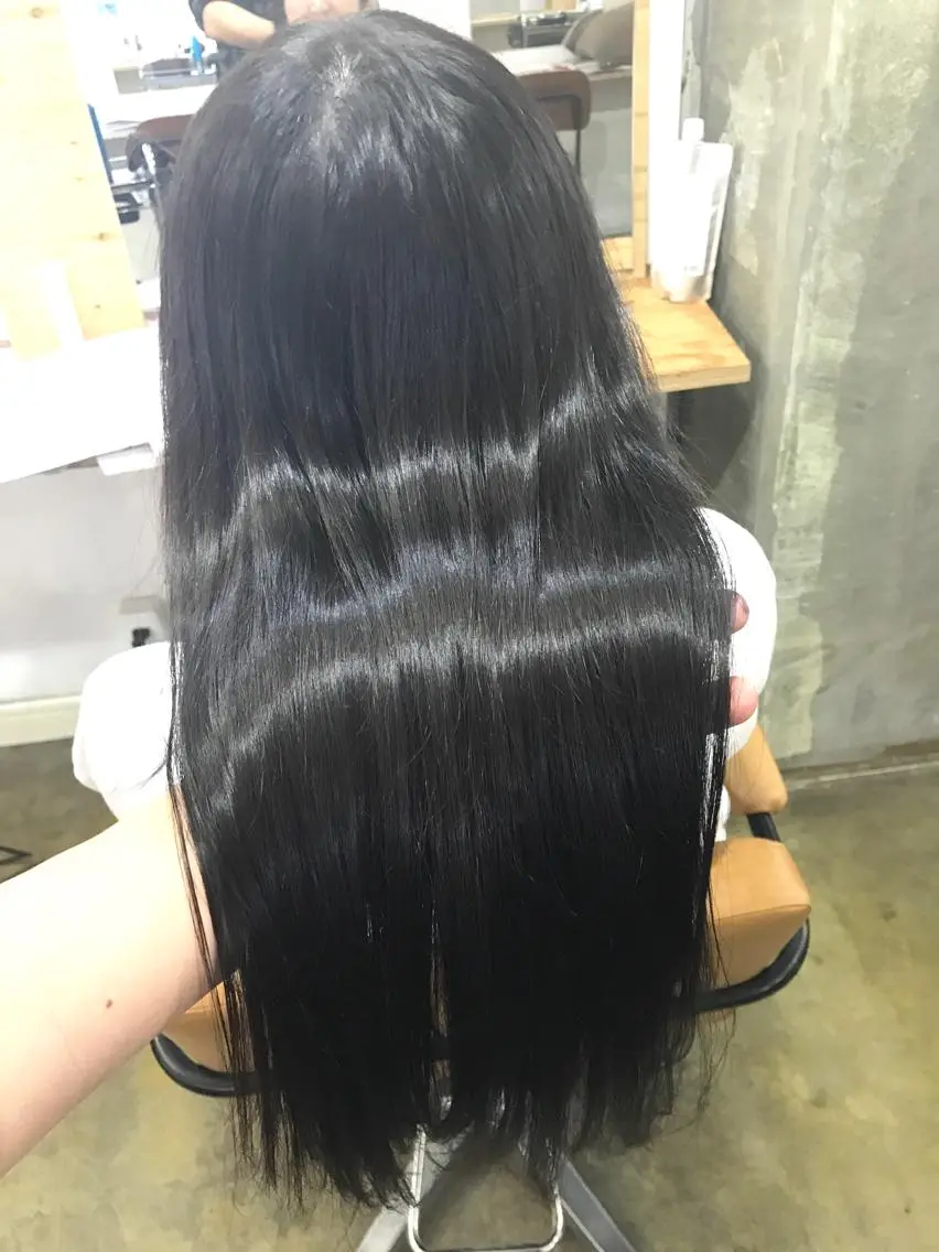 🎀髪質改善ベーシックプラン🎀カット+カスタムカラー+髪質改善チューニング+マスクTR¥8990の写真