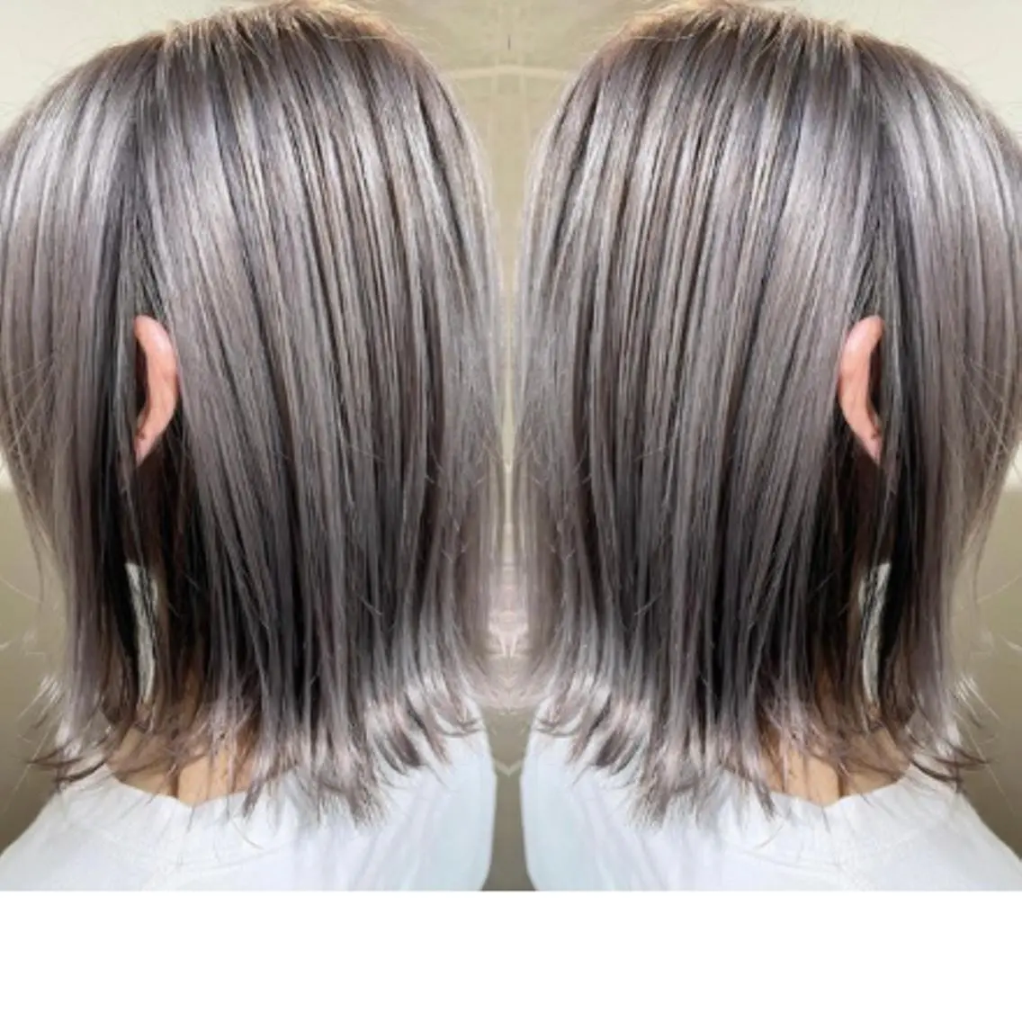 ロング カラー ヘアカラー トリートメント ブリーチカラー矢場町 ハイトーン 栄 平野のヘアスタイル