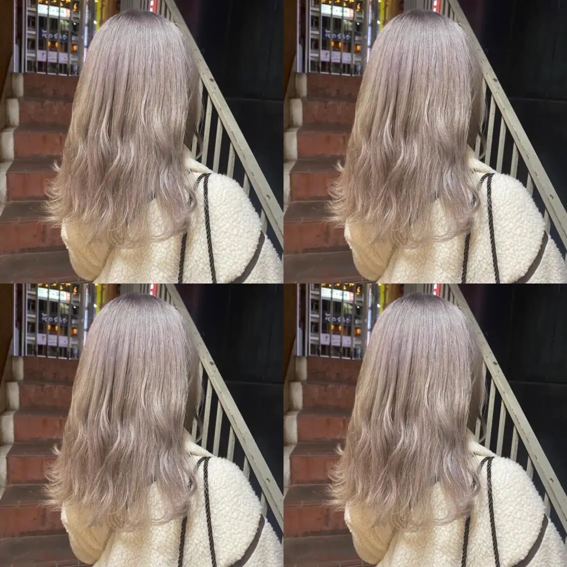 ミディアム カラー カット ヘアカラー トリートメント レイヤー×艶髪特化 マネージャー安藤光司のヘアスタイル
