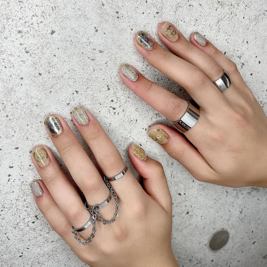 メンズ キッズ ネイル マツエク・マツパ メンズネイル Salon Ｋのネイルデザイン