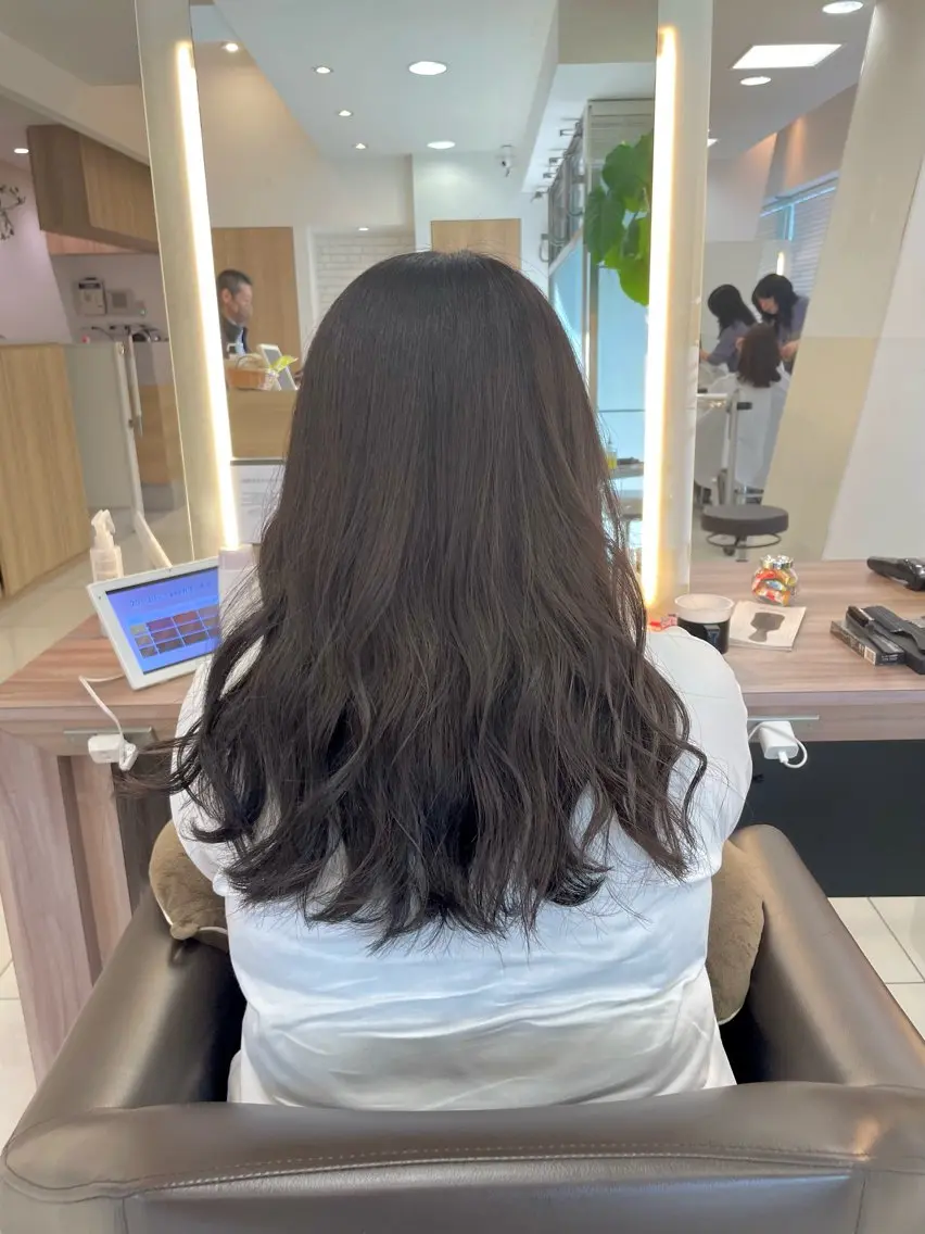 ロング カラー ヘッドスパ/ 鎌倉　アズサのヘアスタイル