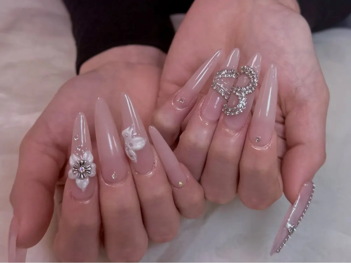 ネイル ハンドネイル 💜MIYA NAIL鶴見店のネイルデザイン