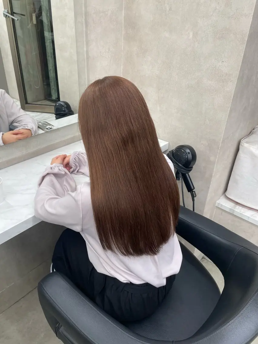 ロング カラー ヘアアレンジ ヘアカラー トリートメント ヘアセット 💗横浜美容室 💗HARUNAのヘアスタイル