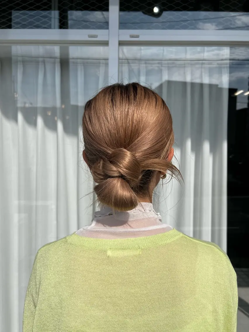 ヘアアレンジ 椎葉 みはるのヘアスタイル