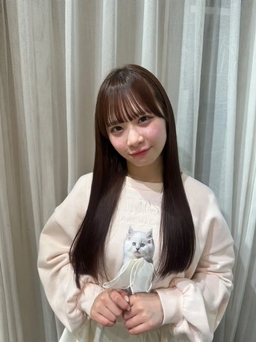 ロング カット トリートメント 🖤KURUMI🖤 潤艶・髪質改善のヘアスタイル
