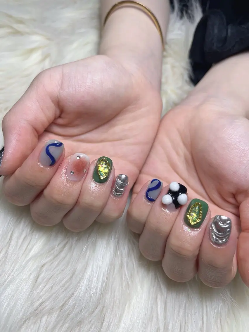 ネイル ハンドネイル shark_nail Aのネイルデザイン