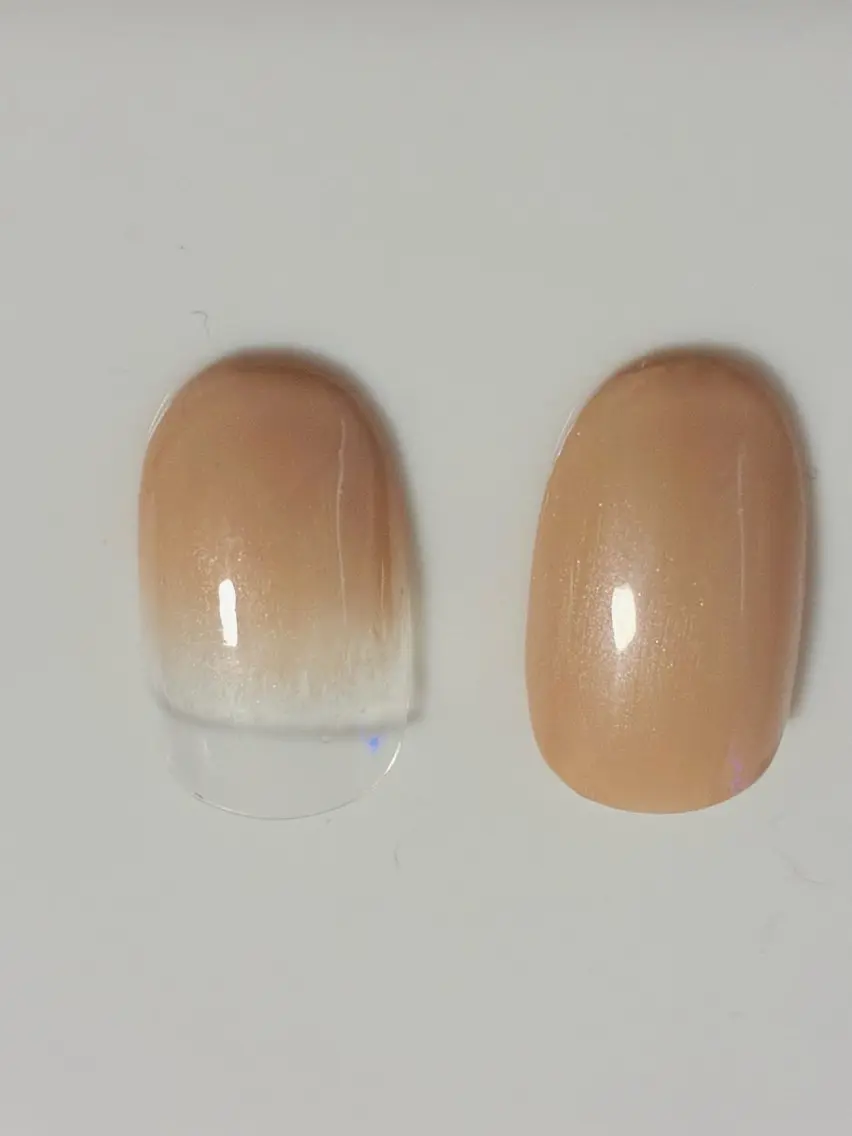 💎シンプルワンカラー💅ラメ・カラーグラデーション✨️フレンチの写真