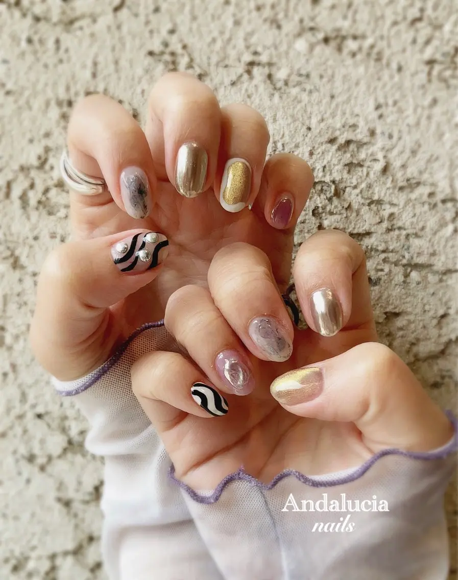 ネイル ハンドネイル Andalucia nailsのネイルデザイン
