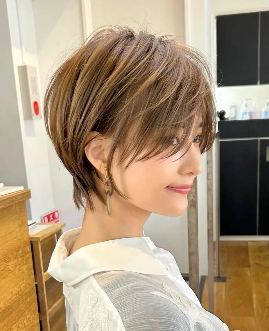 ショート Honami / 海外風ヘア🇺🇸のヘアスタイル