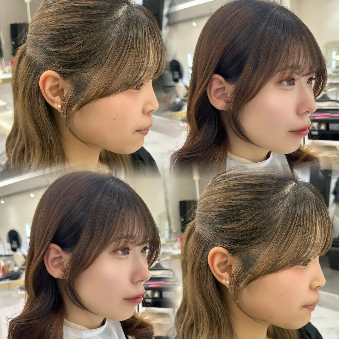 カット hiyori🎀 トレンドレイヤーのヘアスタイル