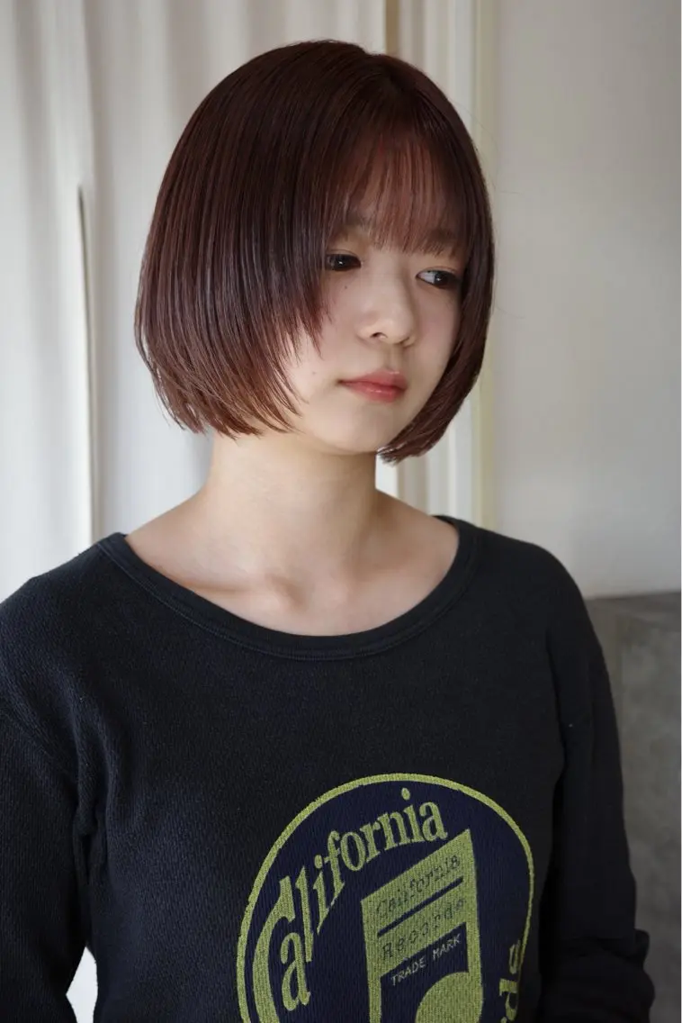 ショート カラー ベージュカラー 透明感カラー ピンクカラー ピンクベージュ ボブ カット ヘアカラー トリートメント 🌈高田大夢似合わせ 透明感カラー🌈のヘアスタイル
