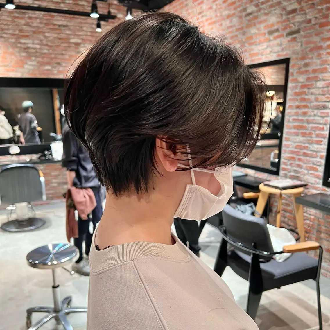 ショート 武山 侑奈のヘアスタイル