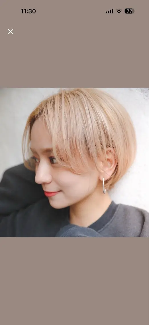 カラー ヘアカラー トリートメント 木内 大地のヘアスタイル