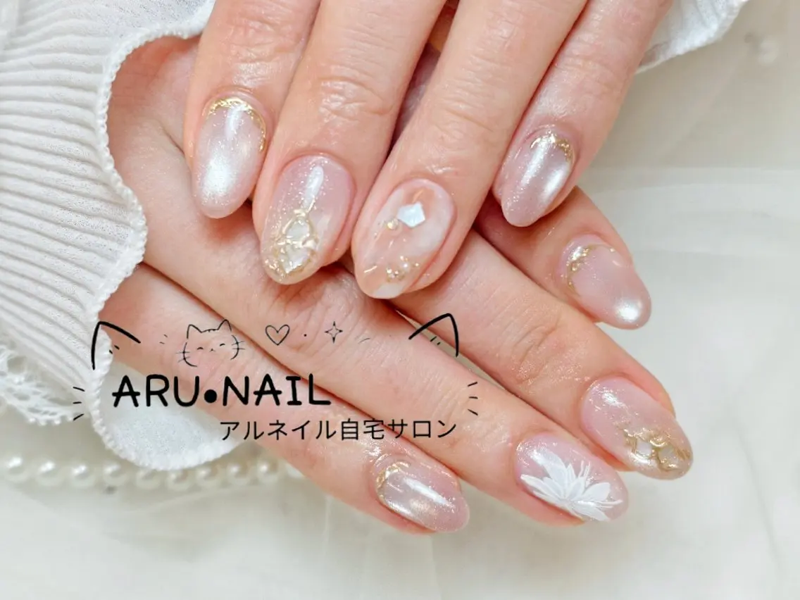 ネイル アートネイル ARU·NAIL 自宅サロン港区宝神のネイルデザイン