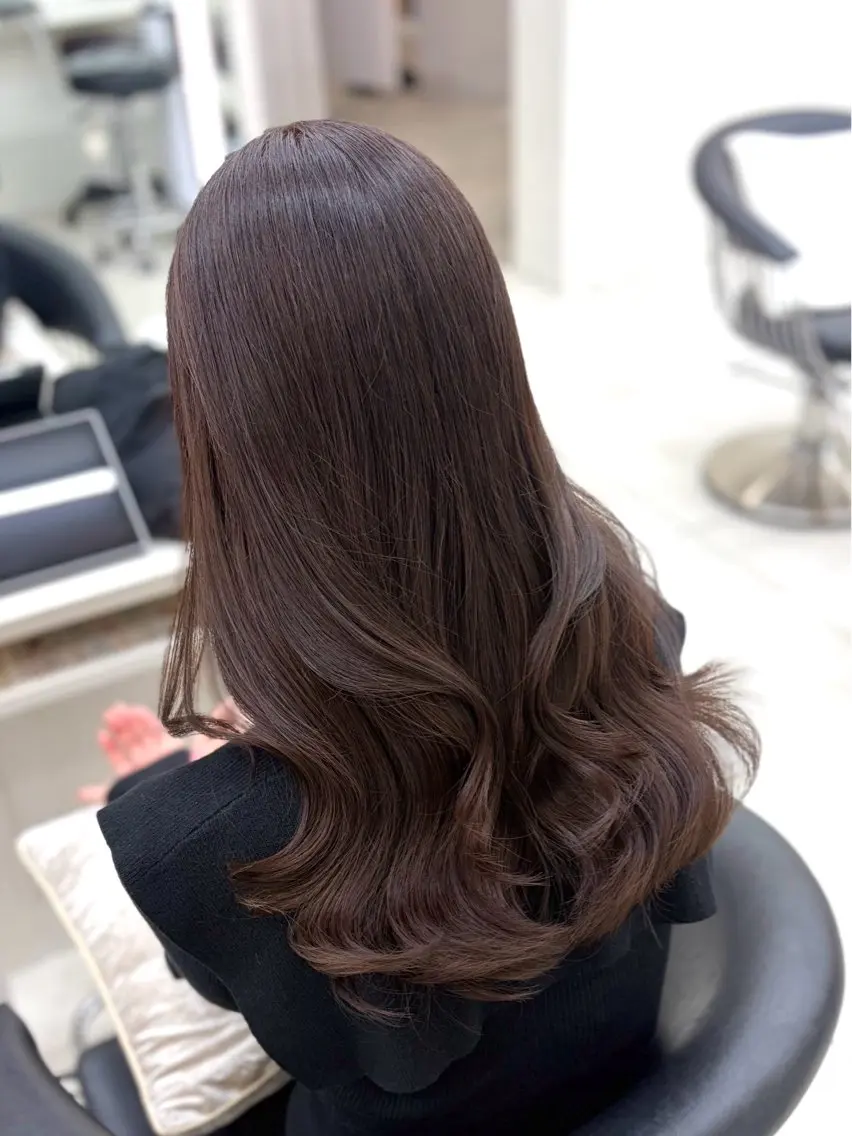 ロング ヘアカラー 透明感カラー/銀座 /Kazukiのヘアスタイル