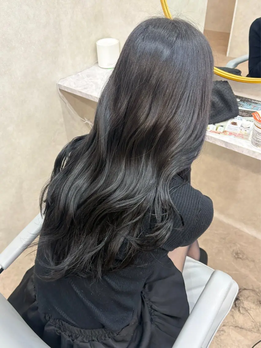 ロング 🧸韓国ヘア/ KURUMI🤍のヘアスタイル
