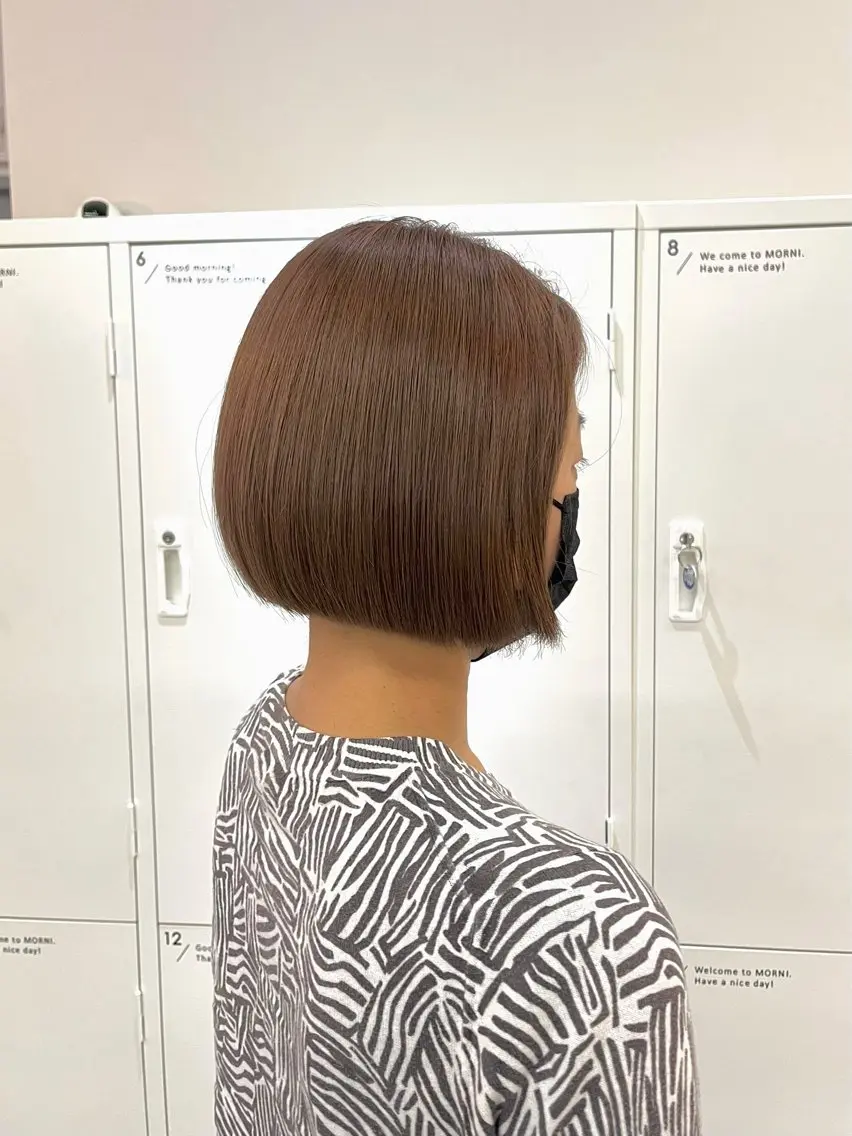 ショート カラー ブリーチ 神原 茉依🩰🪩のヘアスタイル