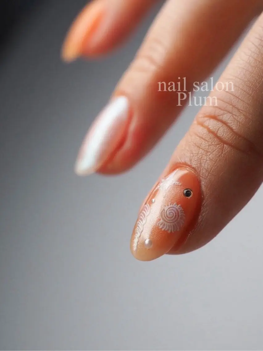 ネイル ハンドネイル Plum Kanaのネイルデザイン