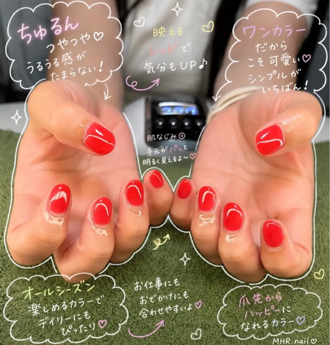 ネイル ハンドネイル MHR nailのネイルデザイン