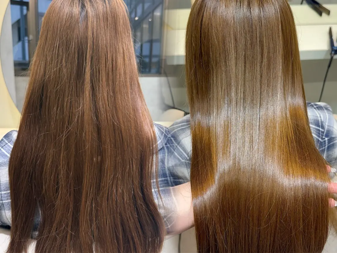 ロング 縮毛矯正 トリートメント 大宮🎀 mizukiのヘアスタイル
