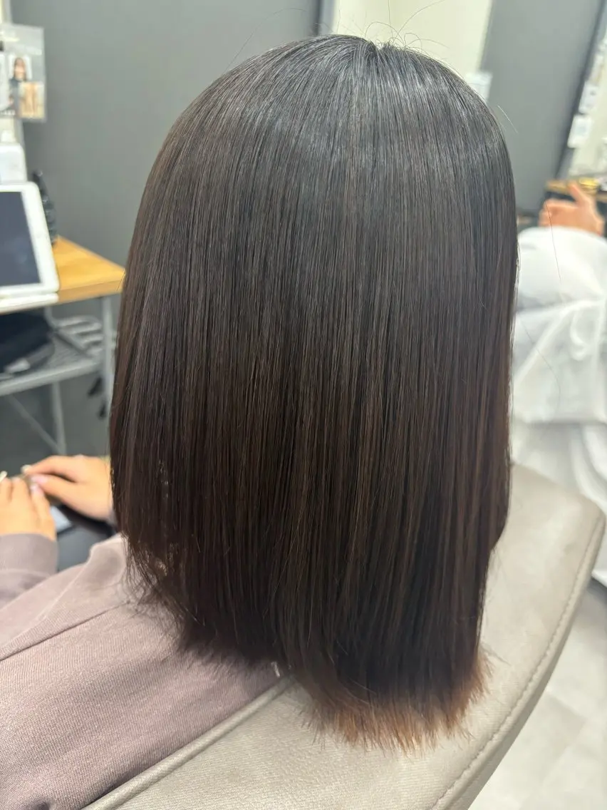 似合わせカット✂️＋ご褒美クイックスパ＋イオンコートトリートメント✨️の写真