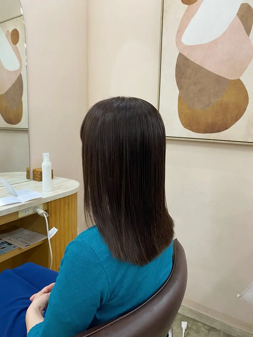 カラー 君島 花楓のヘアスタイル