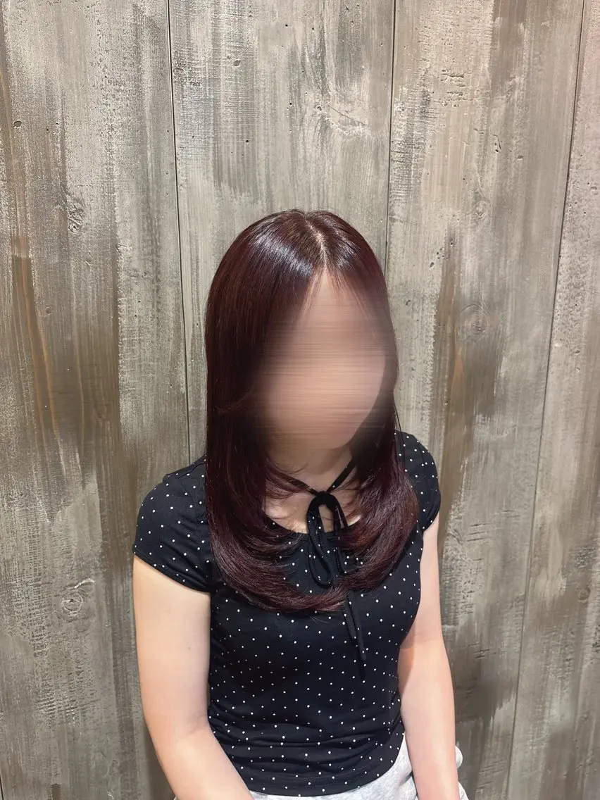 ミディアム カラー カット ヘアカラー lolonois 愛のヘアスタイル