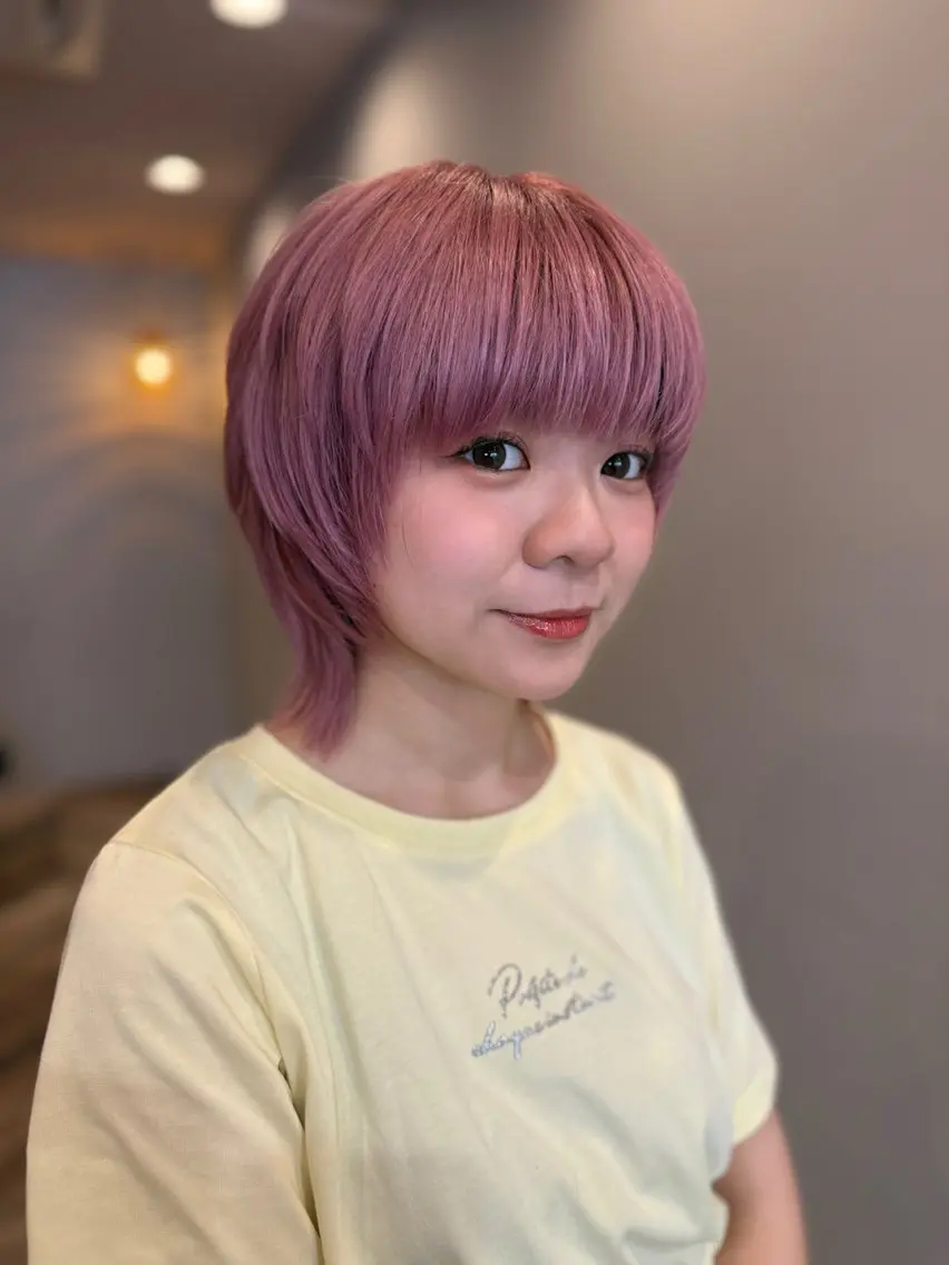 ショート ヘアカラー 似合わせカラー/ 松岡茉和🐼🌈🌟のヘアスタイル