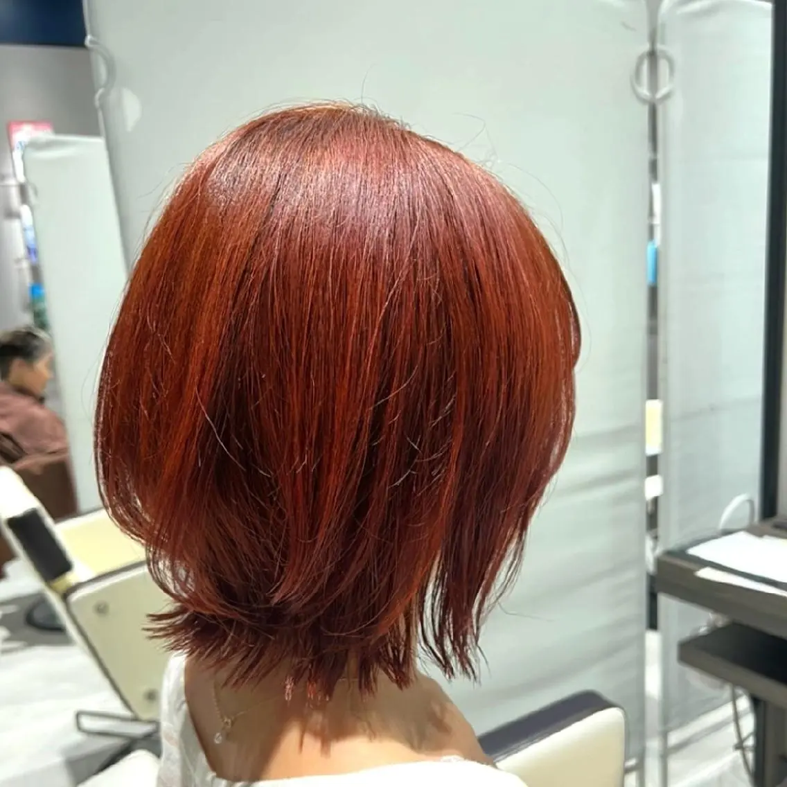 ブリーチ無しダブルカラーの写真