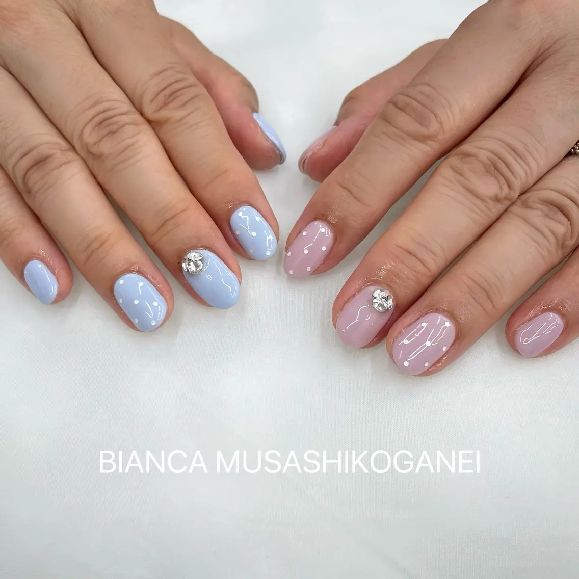 ネイル ハンドネイル Bianca🫧 SHIMIZU🩰のネイルデザイン