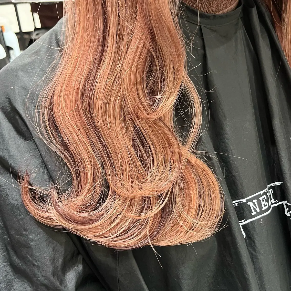 ロング カラー ベージュカラー ブラウンカラー ピンクカラー ピンクベージュ ピンクブラウン ヘアカラー エクステ MAKO ❤️🔥NEXTのヘアスタイル