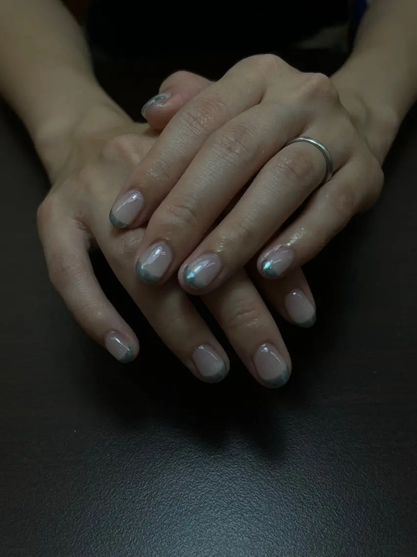 ネイル フレンチネイル ミラーネイル ハンドネイル フットネイル nail salon elのネイルデザイン