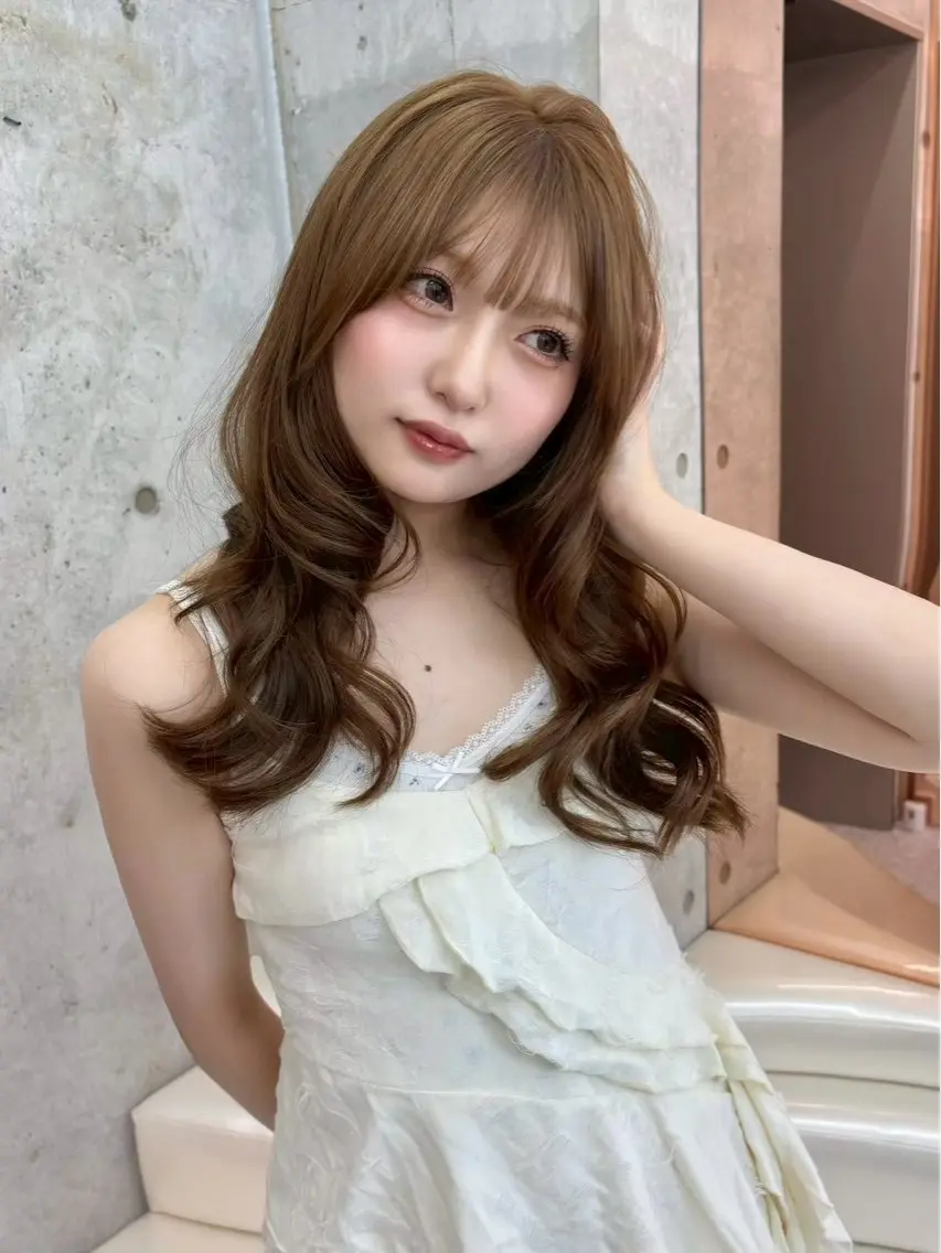 ロング 浦和うる艶 縮毛矯正⭐️セナ🎀のヘアスタイル