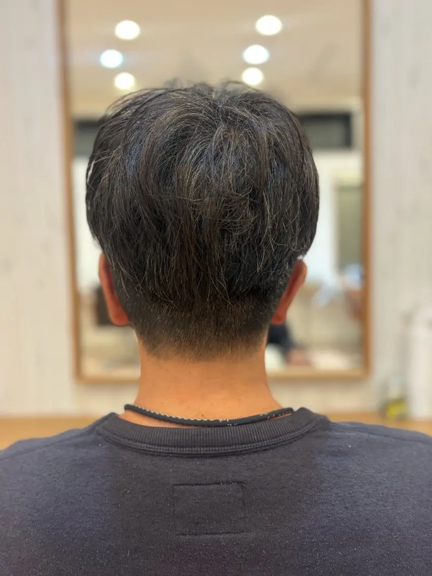 メンズ すなが/ハイライト モデル募集中のヘアスタイル