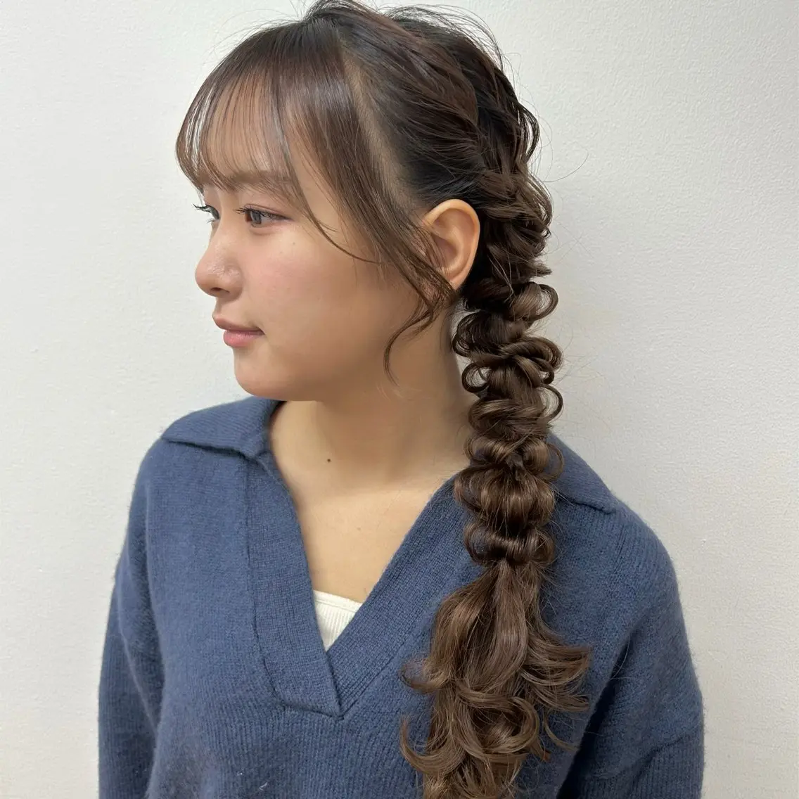 ヘアアレンジ ヘアセット F.O.F やまおか りおのヘアスタイル