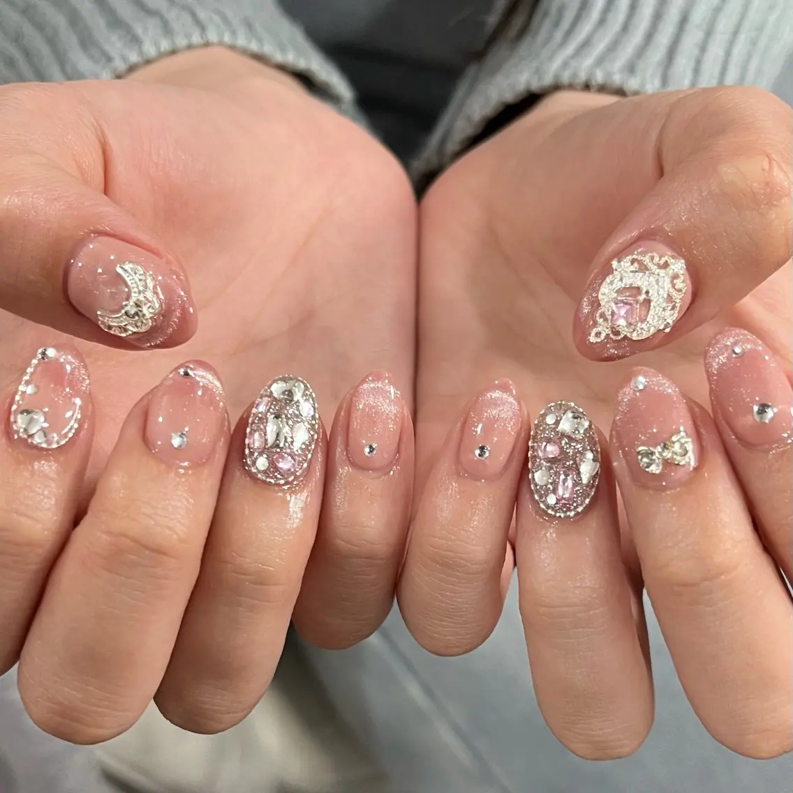 ネイル 韓国ネイル ワンホンネイル Kawaii _Nailのネイルデザイン
