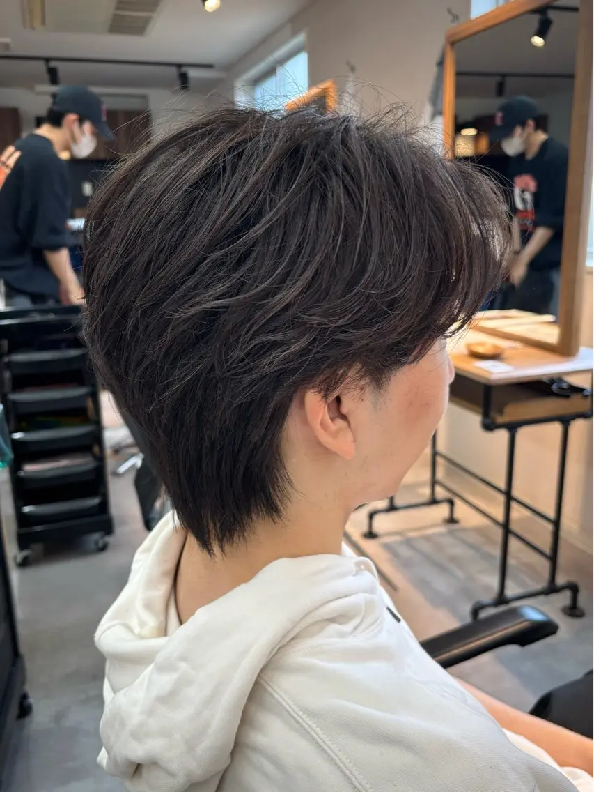 パーマ メンズ フェザーパーマ メンズパーマ カット パーマ 保立メンズパーマ /メンズカット船橋駅のヘアスタイル