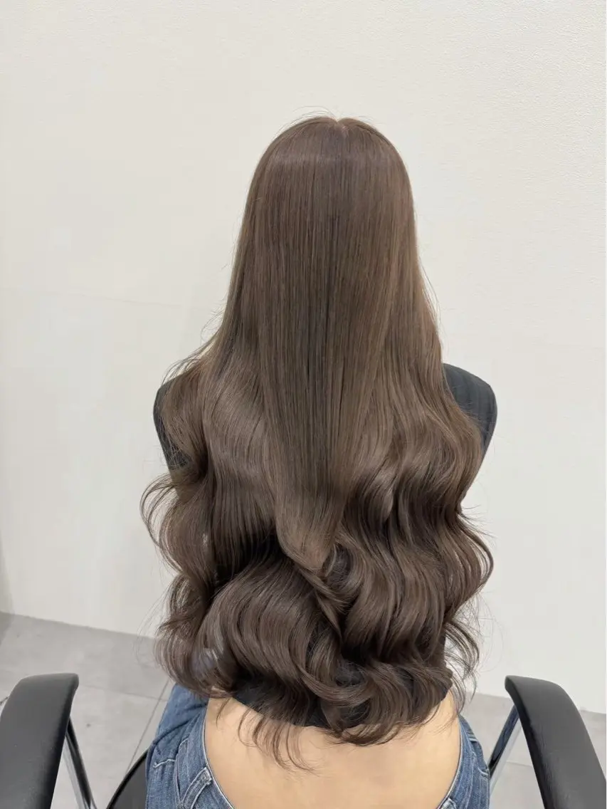 透明感カラー＋3ステップトリートメント🫧の写真